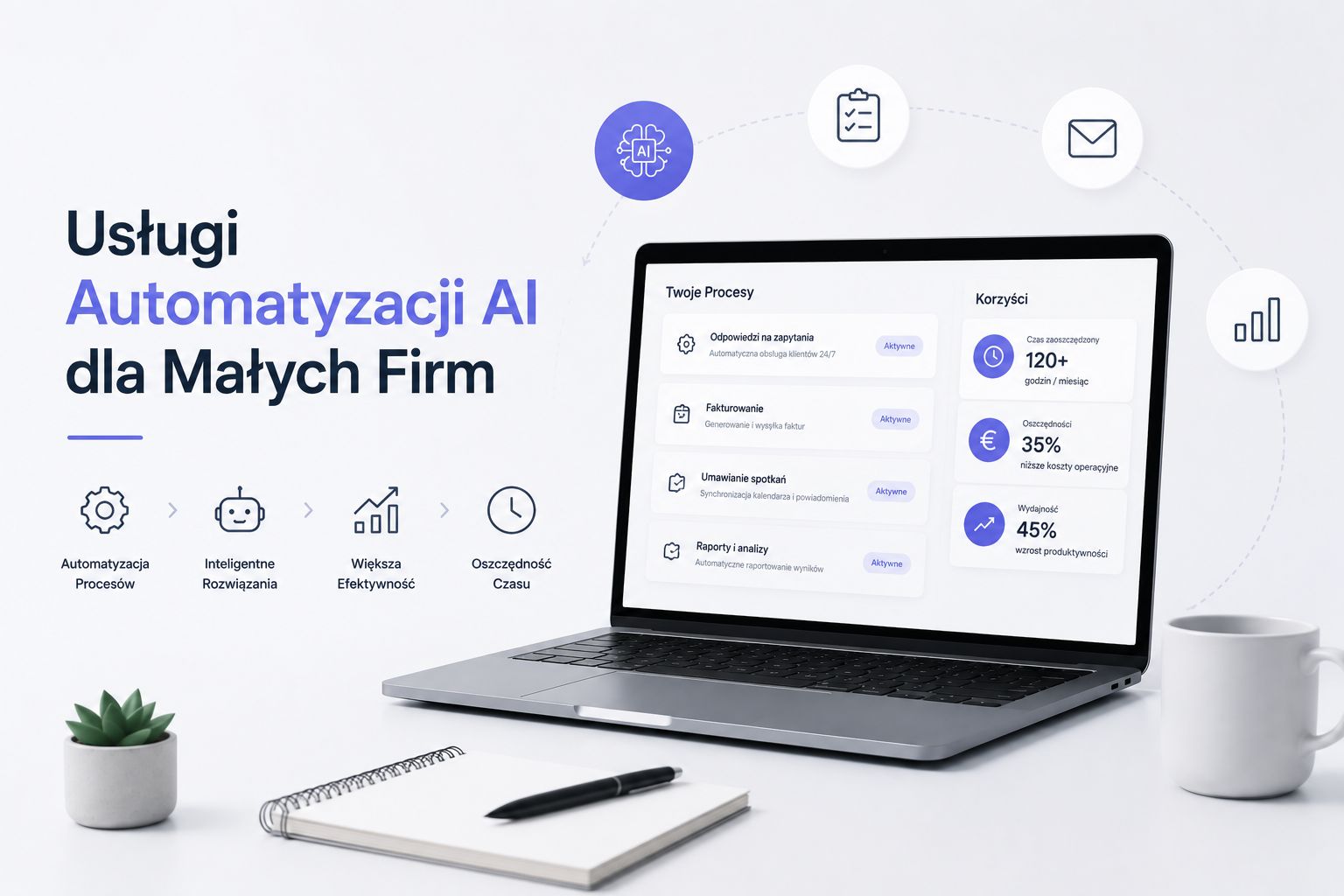 Usługi automatyzacji AI dla małych firm