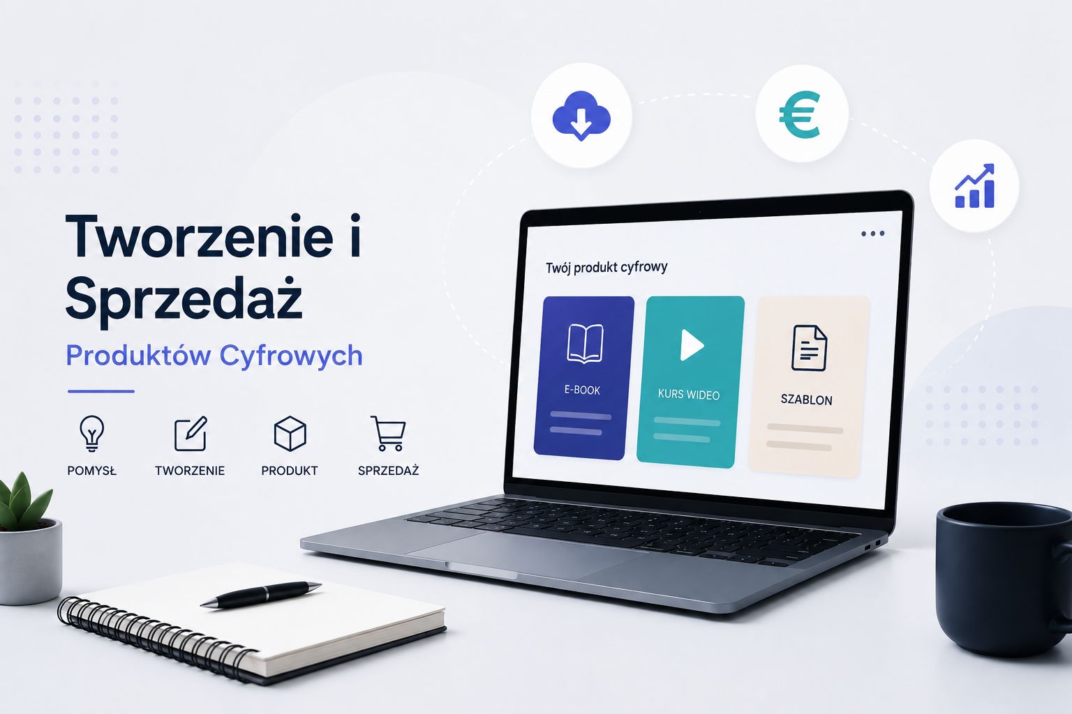 Tworzenie i sprzedaż produktów cyfrowych z AI